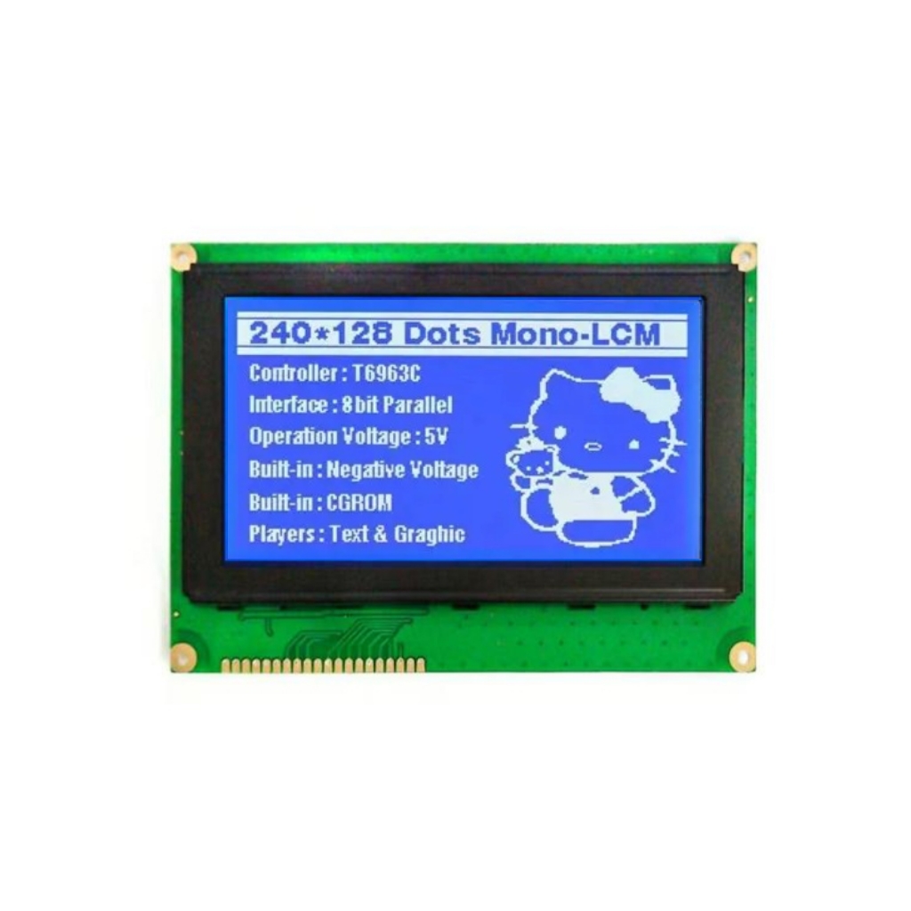EDM240128-67 / Dot Matrix Display / LED Backlight LCD / Parallel LCD / COB LCD Module